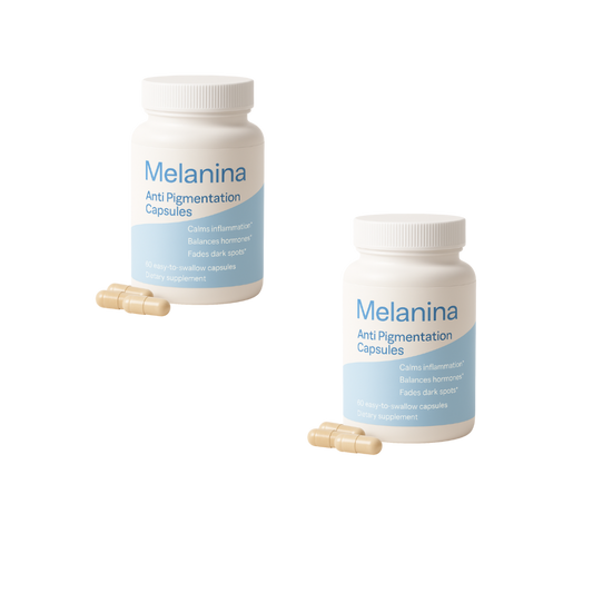 60-Days Supply Melanina® Anti Pigmentation Capsules + Free Gift