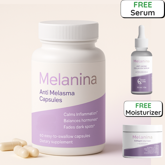 Melanina® 30-Day Melasma Reset Capsules + FREE GIFTS