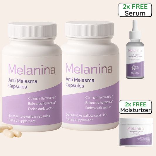 Melanina® 120-Day Melasma Reset Capsules + FREE GIFTS