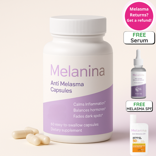Melanina® 60-Day Melasma Reset Capsules + FREE GIFTS