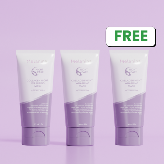2x Collagen Night Wrapping Mask + 1 FREE
